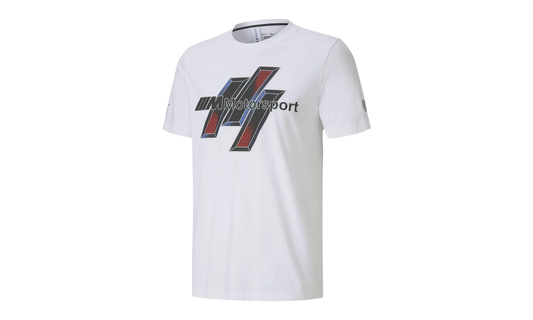 BMW Motorsport Life Graphic Tee "Puma White" 597987 02