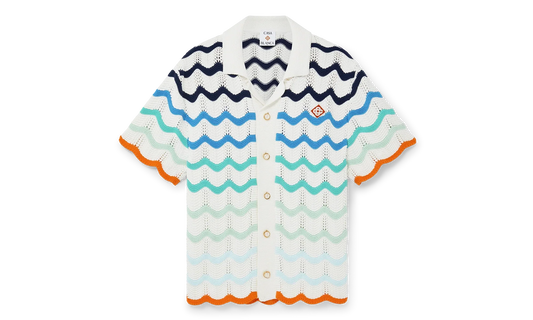 Gradient Wave T-Shirt "Orange / Multicolor" MS25 KW 984 01 MULT
