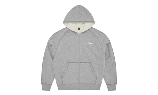 Thick Stitch Allstarz Zip Up Set "Grey" CO12