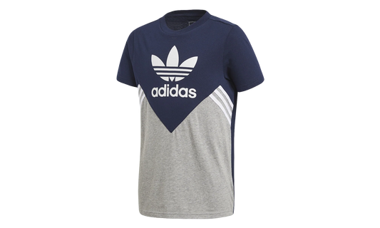 Originals Fleece T-Shirt GS "Collegiate Navy / Medium Grey Heather / White" CE1082