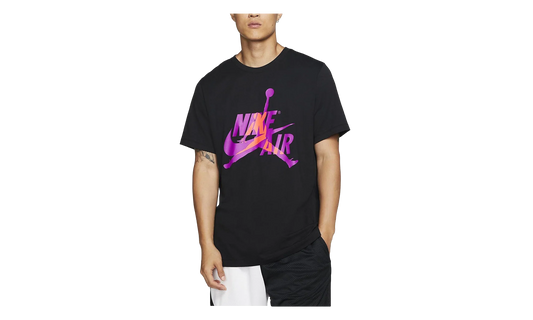 Air Jordan Jumpman Classics Short Sleeve Tee "Carbon Heather / Black" BV5905 012
