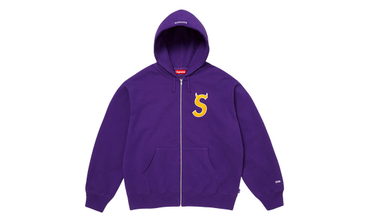 Devil S Logo Zip Up Hooded Sweatshirt "SS26 - Purple" SU27311