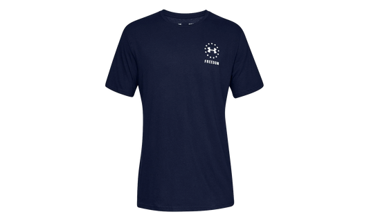 Freedom Left Chest Live T-Shirt "Academy Blue / White" 1330059 408