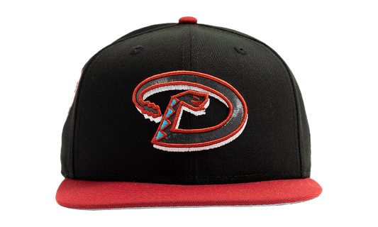 59FIFTY Arizona Diamondbacks 1998 Inaugural Season Fitted Hat "Black / Red" NE488