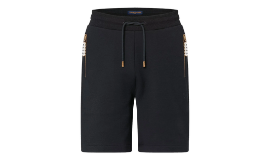 Icons Embroidered Sweatshorts "Black" 1AGJQY