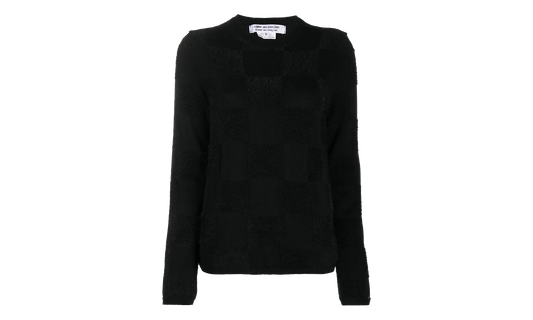 Solid Color Fringe Sweater WMNS "Black" GP N015 051 BLAC