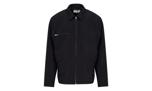 Light Wool Blend Zip Jacket "Black" SH0AM0069M35436900