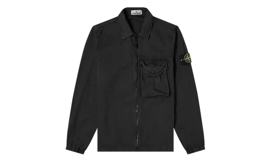 Zip Pocket Overshirt "Black" 7415117WN V0129