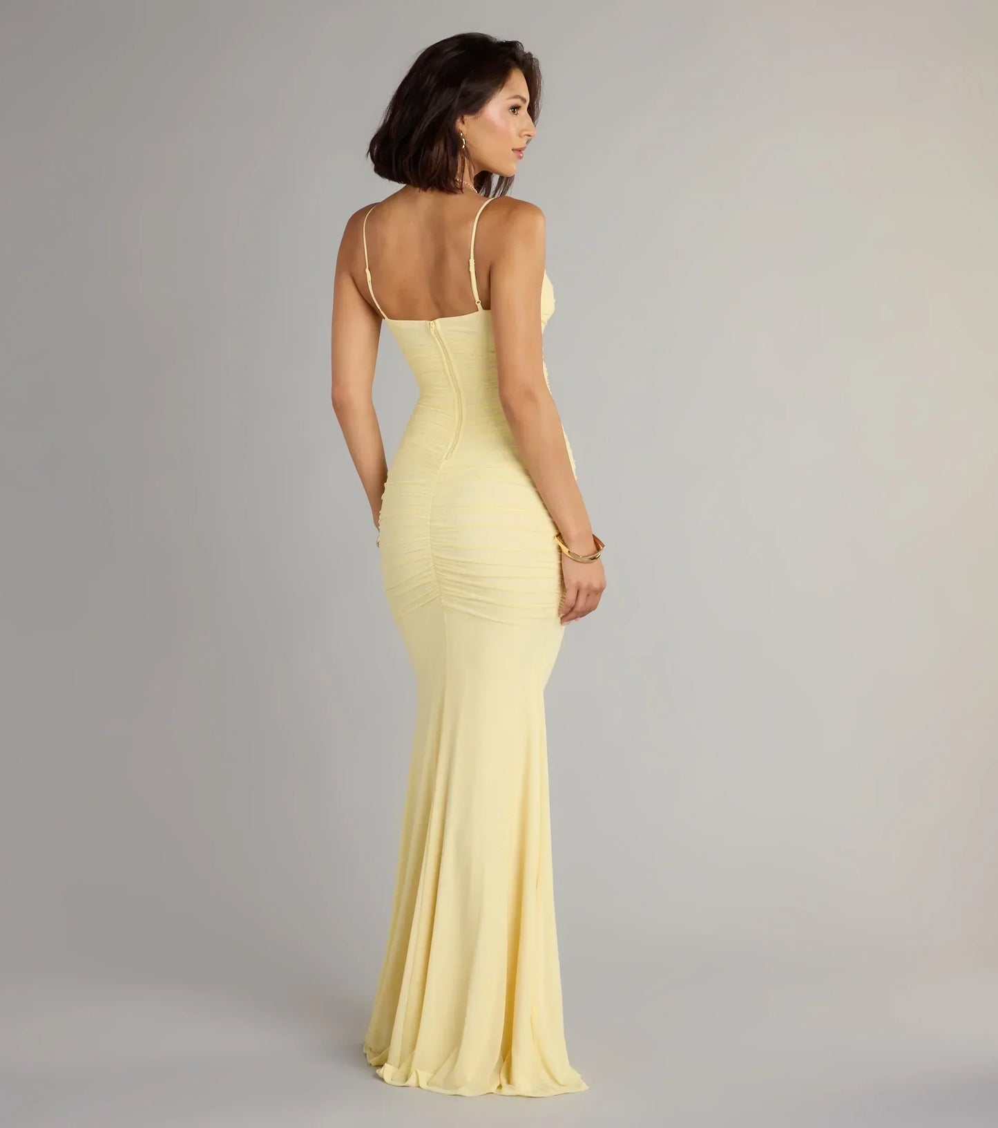 Corrie Mesh Mermaid Formal Dress