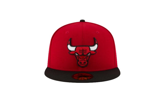 59Fifty NBA Chicago Bulls 2-Tone Fitted Hat "Red" 70343697
