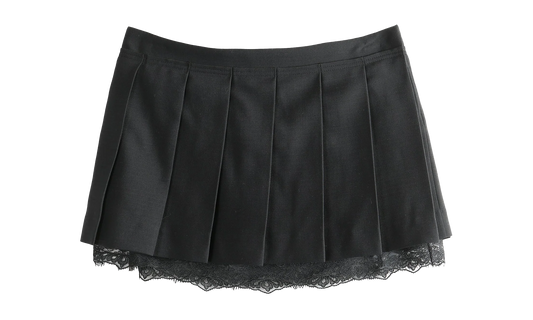 Mini Pleated Skirt WMNS "Black" FN WN SKIR000906 BLACK