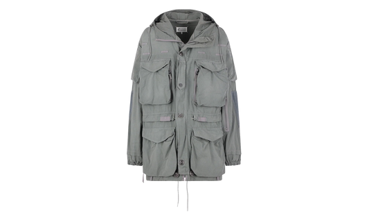 Cargo Pockets Ripstop Coat "Sage" S50AM0653M35685809