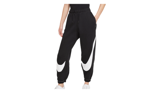 Sportswear Swoosh Fleece Joggers WMNS "Black / White" DD5582 010