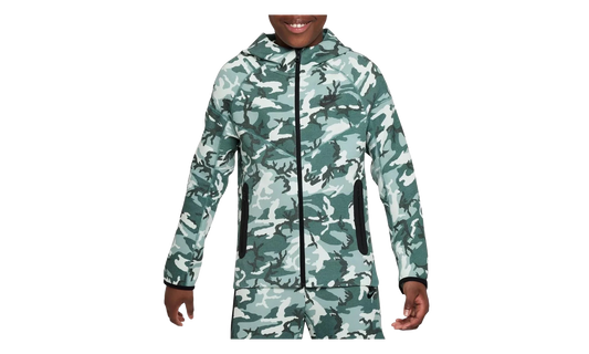Sportswear Tech Fleece Full Zip GS "Green Camo" FN9118 361