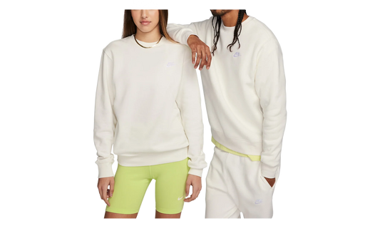 Sportswear Club Fleece Crewneck Sweatshirt "Sail / White" BV2662 133