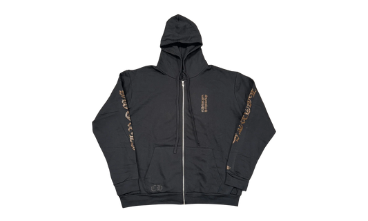 1988 Zip Up Hoodie Glitter "Black / Brown Glitter" CHRM0716