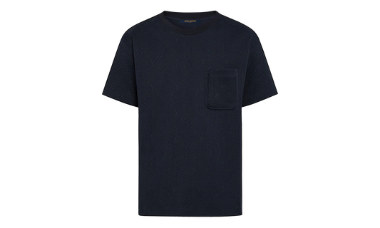 Signature 3D Pocket Monogram Short Sleeve Tee "Navy" 1A7XRT