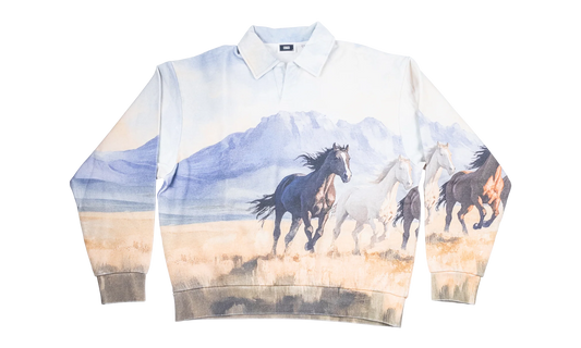 Mustangs Vintage Nelson Rugby pullover "Sandrift" KHM034724 104