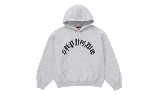 Printed Arc Hooded Sweatshirt "Heather Grey" SU26904