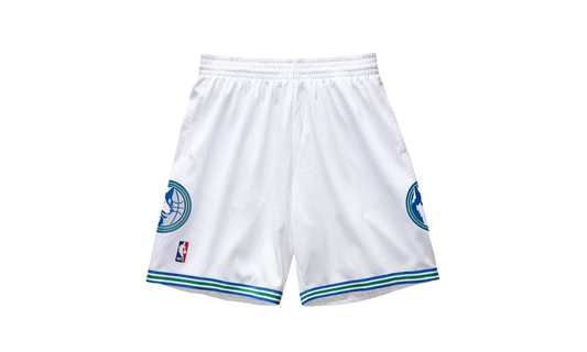NBA Swingman Shorts "1995 Minnesota Timberwolves - White" SMSHSB19045 MTIWHIT95