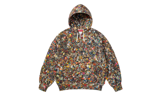Mike Kelley Zip Up Hooded Sweatshirt "SS26 - Multicolor" SU27460