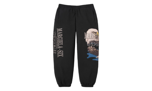 MM6 Maison Margiela Eagle Sweatpant "SS26 - Black" SU27198