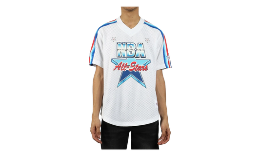 NBA Mesh V-Neck Tee "1991 All-Star Game - White" MSPOMG18025 ASGWHIT191