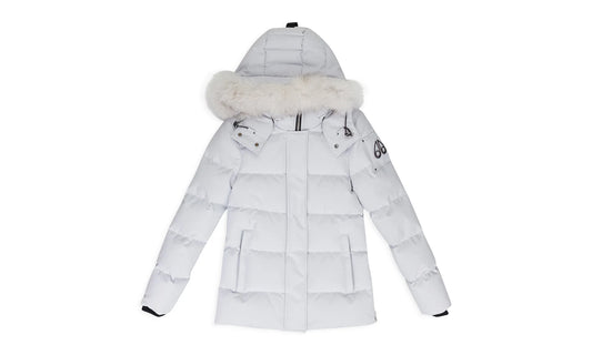 Cloud 3Q F Puffer Jacket Wmns "Grey Fur" MSK WOTW 0001
