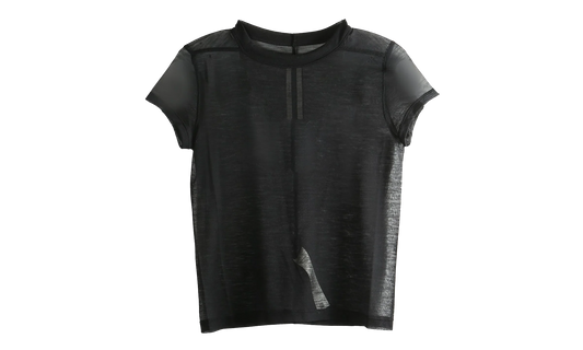 Cropped Level T-Shirt WMNS "Black" RP01F6235 JWR 09
