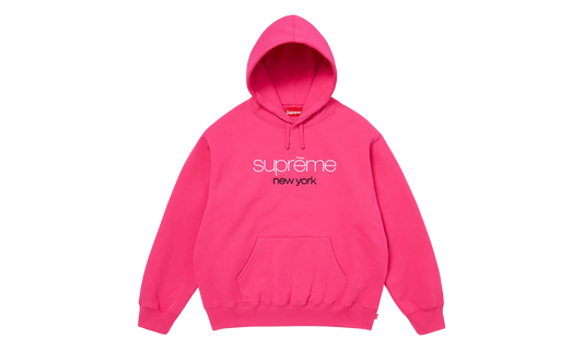 Classic Logo Hooded Sweatshirt "SS26 - Bright Fuchsia" SU27101