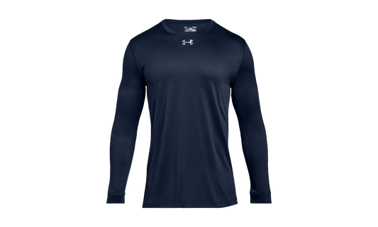 Locker Tee 2.0 Long Sleeve Shirt "Midnight Navy / Metallic Silver" 1305776 410