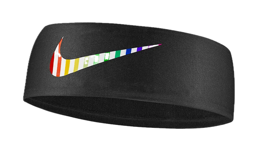 LOGO PRINTED FURY HEADBAND "Black / Pimento / Turf Orange" N.100.2054.018