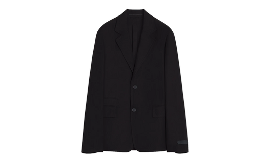 LINEN DECONSTRUCTED SINGLE-BREASTED JACKET "Black" RM JA0122 5870 P24 10