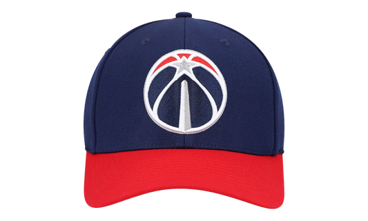 NBA Team 2 Tone 2.0 Stretch Snapback Cap "Washington Wizards - Navy / Red" HHSS3265 WWIYYPPPNYRD
