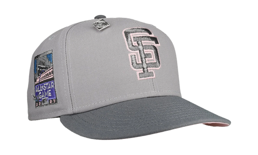 59FIFTY San Francisco Giants 2007 All Star Game Fitted Hat "Grey / Pink / Silver" NE363