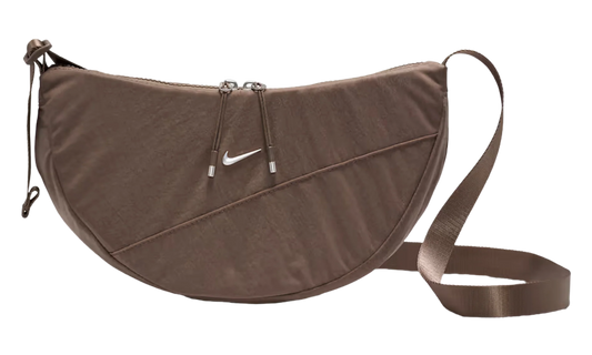 Aura Crescent Cross-Body Bag 4L "Mink Brown / Matte Silver" HQ4370 214
