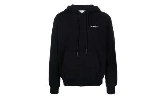 Helvetica Slim Hoodie "Black" OMBB097C99FLE0071001