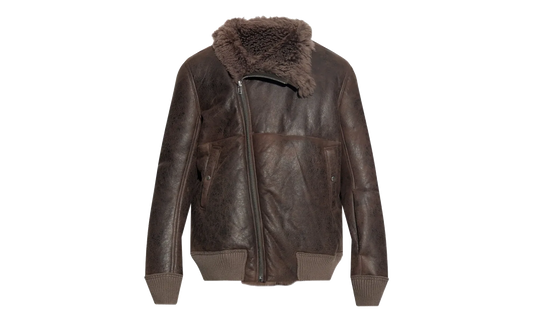 Bomber In Montone Hollywood Flight Jacket "Dark Dust" RU02E1760 LSHC 78