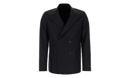 MOHAIR WOOL DOUBLE-BREASTED JACKET "Navy" RM JA0018 5721 A23 29