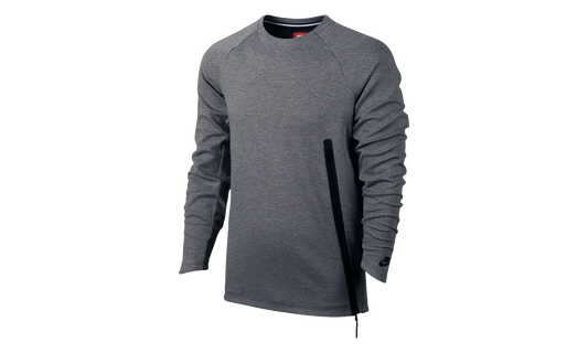 Tech Fleece Crew Neck "Carbon Heather" 846348 091