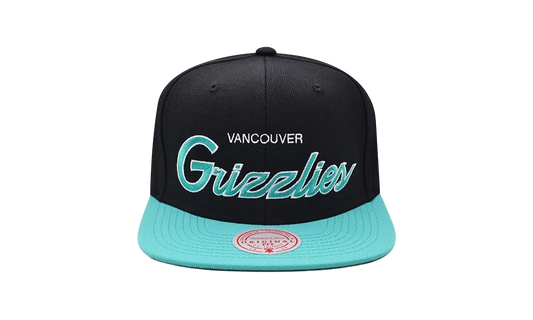 NBA Hardwood Classics Script 2.0 Snapback Cap "Vancouver Grizzlies - Black" HHSS3282 VGRYYPPPBLCK