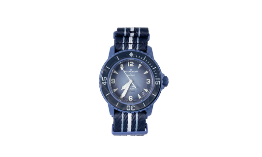 Blancpain x Swatch Scuba Fifty Fathoms "Atlantic Ocean" SO35A100