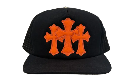 St. Barth Cemetery Trucker Hat "Orange/Black" CHRM1122