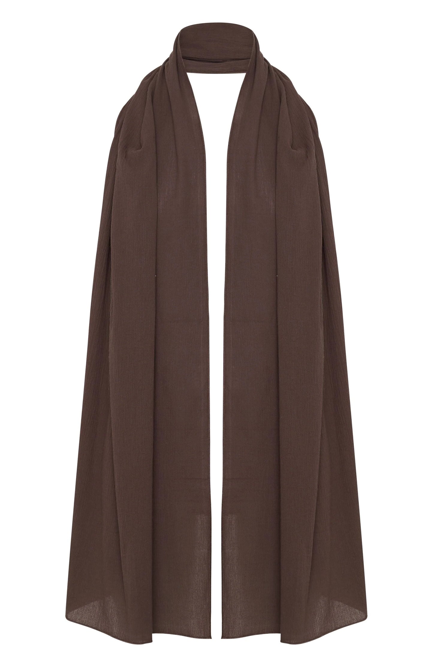 Coming Up Scarf Chocolate