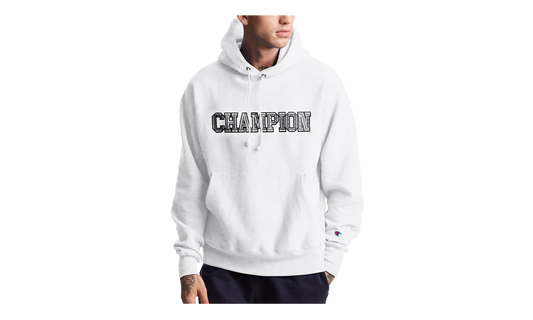 C-Life Reverse Weave 3-D Logo Pullover Hoodie "White" GF68 586333 100