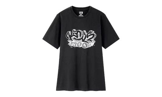 Uniqlo Wordmark Tee "Black" KAWS202488