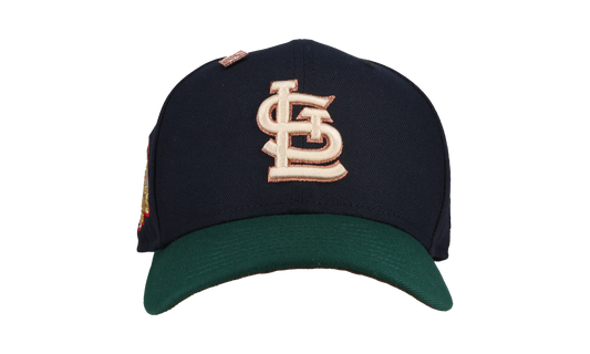 59FIFTY St Louis Cardinals 2006 World Series Fitted Hat "Two-Tone Navy / Green" NE383