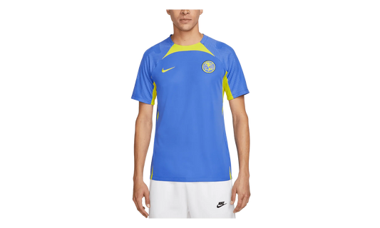 Club America 2022-23 Short Sleeve Strike Top "Blue / Yellow" DM2624 432