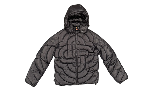 Monogram Quilted Nylon Down Puffer Jacket "Black" M AW25 OT 140 01