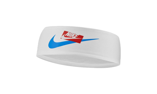 FURY HEADBAND 2.0 PRINTED "White / Chile Red / Light Photo Blue" N.000.2004.121